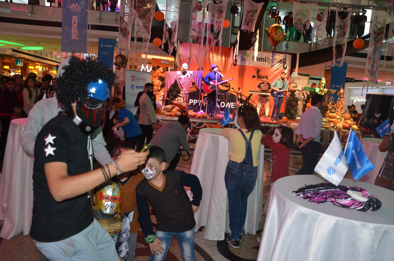 Halloween in Erbil, the capital of the Kurdistan Region, Oct. 31, 2016. (Photo: Kurdistan24)